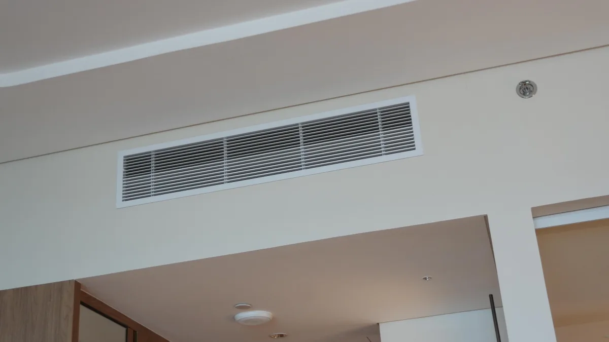 Ceiling ducted air conditioning vent